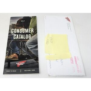 Red Wing‎ Shoes Boots Footwear Consumer Catalog 2017 Advertising Ads VTG